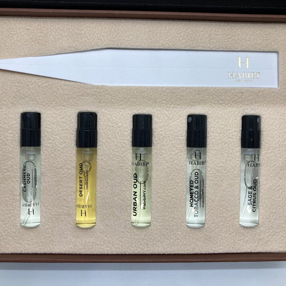 MENS HABIBI COLOGNE 5 Pack (2ML 0.07 FL OZ) - Picture 2 of 5